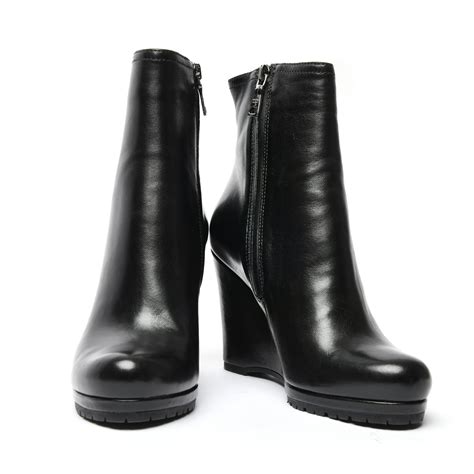 prada calzature donna boots hiker|prada ankle boots women.